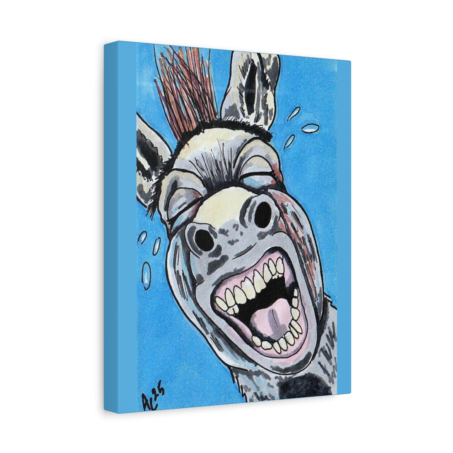 Bray Day - Barnyard Oddities - Canvas Print