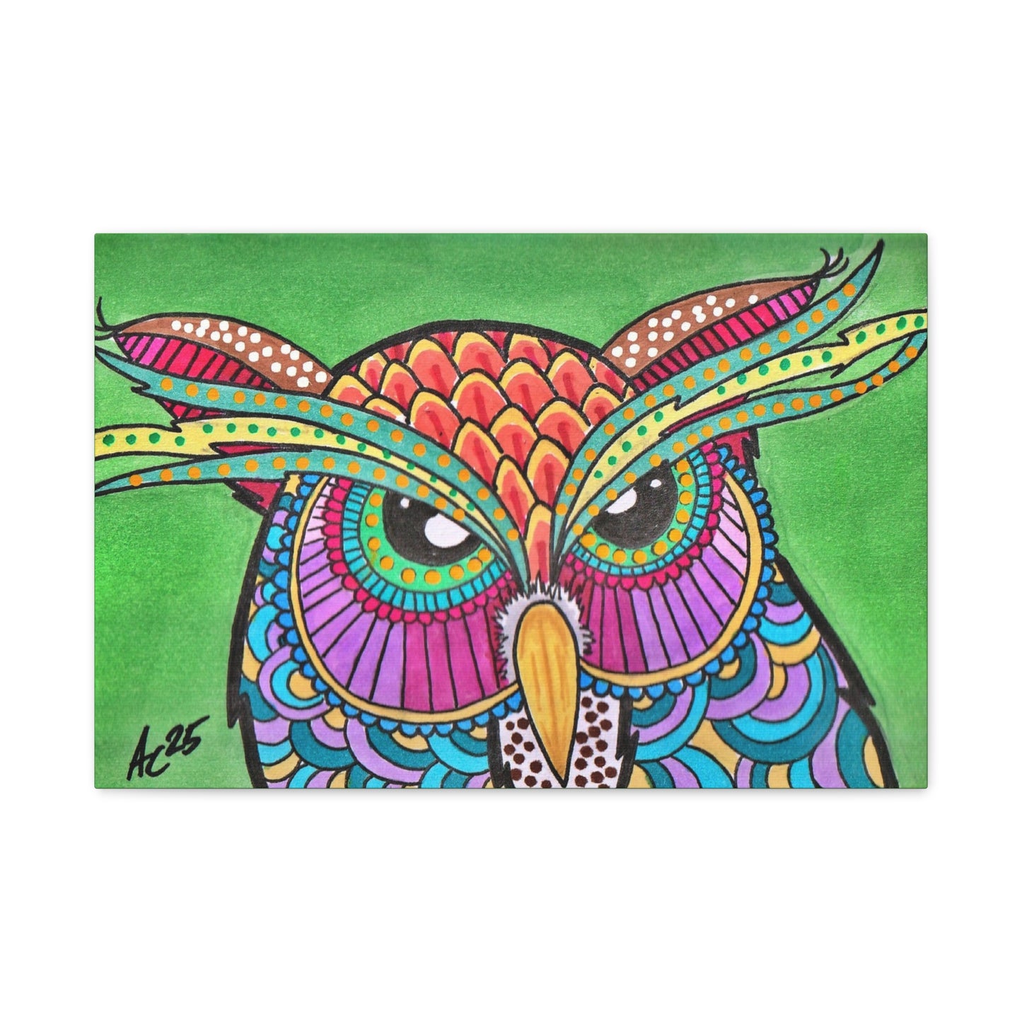 Pattern Perch - Barnyard Oddities - Canvas Print