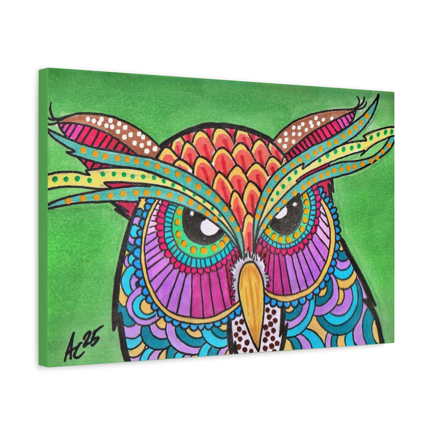 Pattern Perch - Barnyard Oddities - Canvas Print