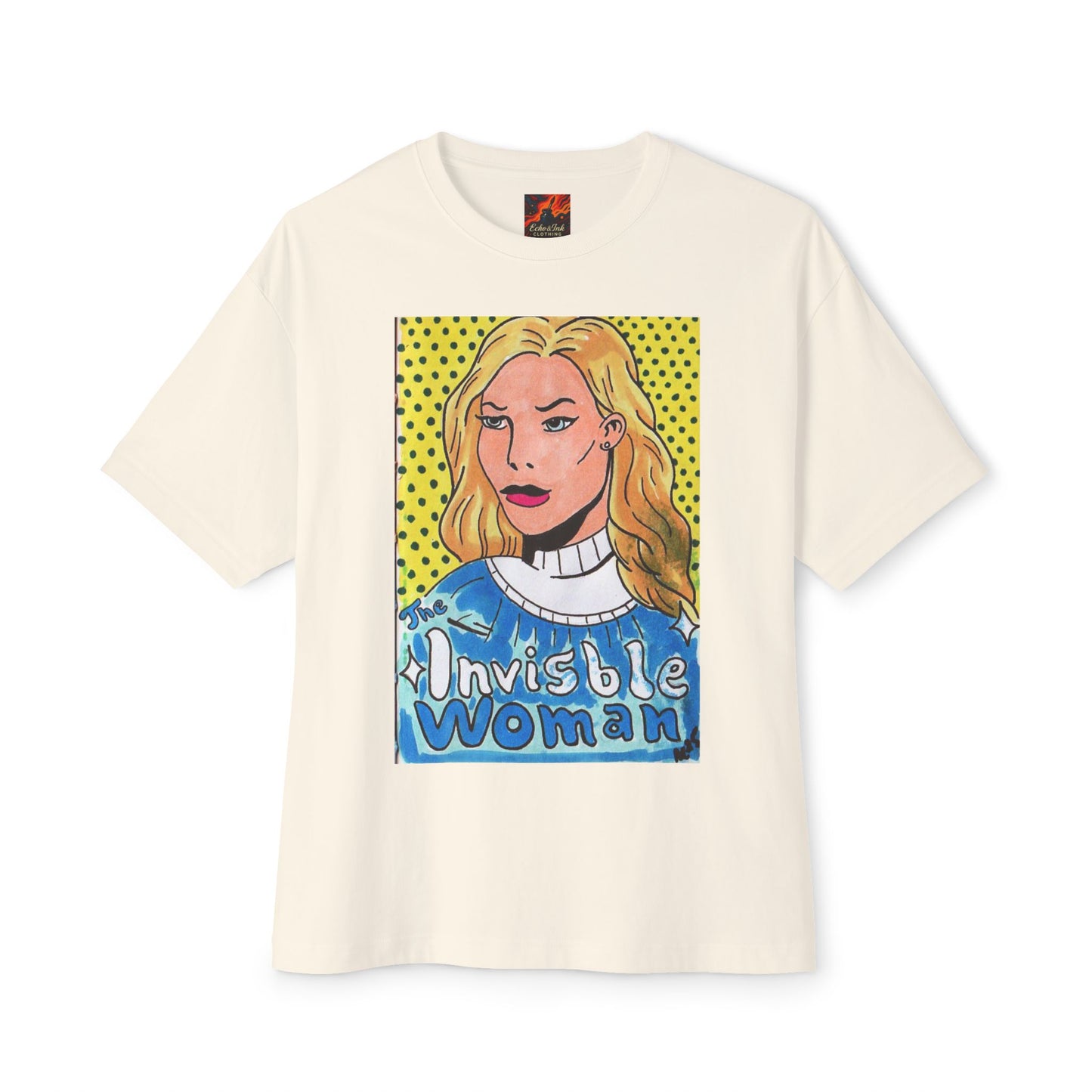 Oversized Tee - Comic Book Pop Art Retro Vibes