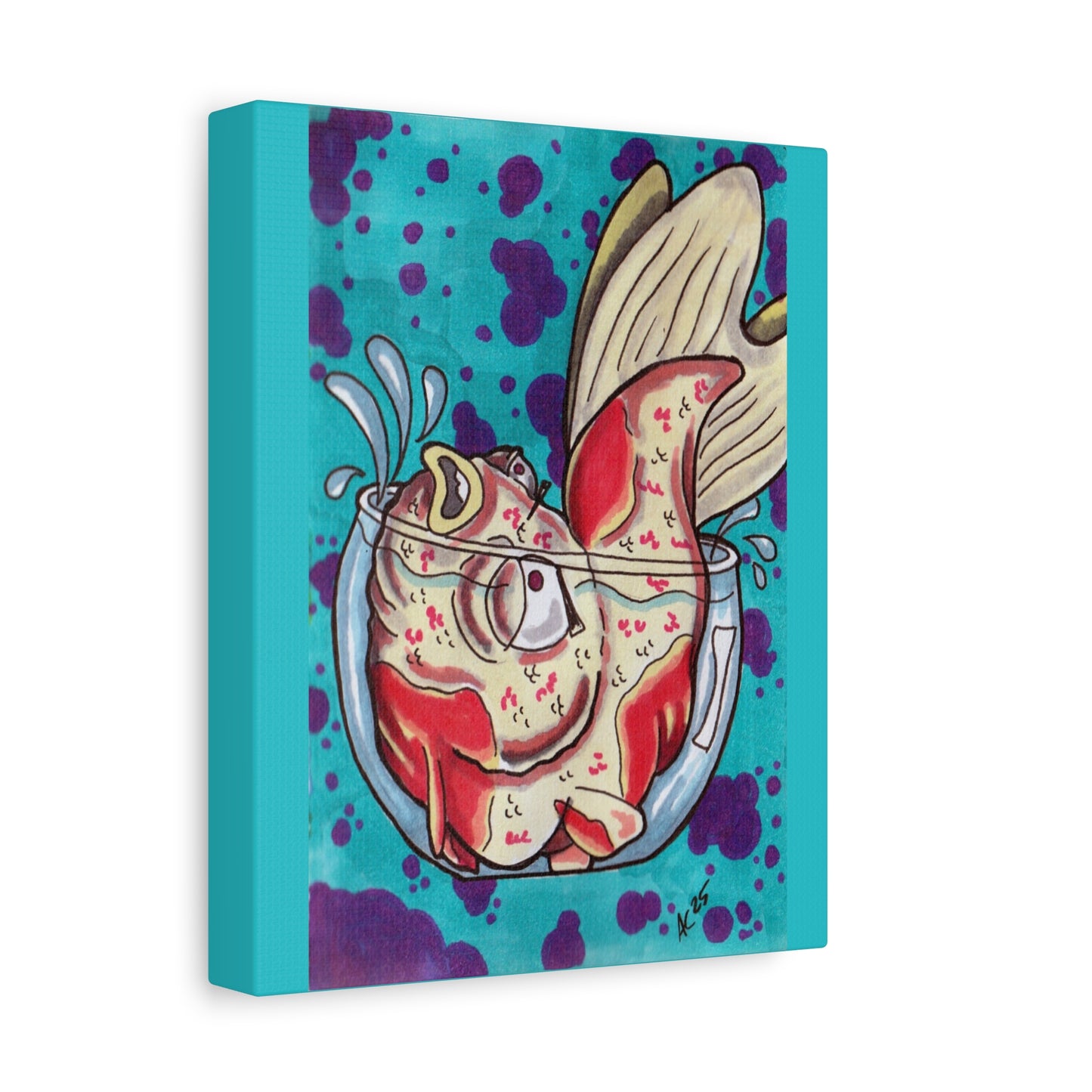 Splash of Ego - Whimsy & Wonder- Canvas Print