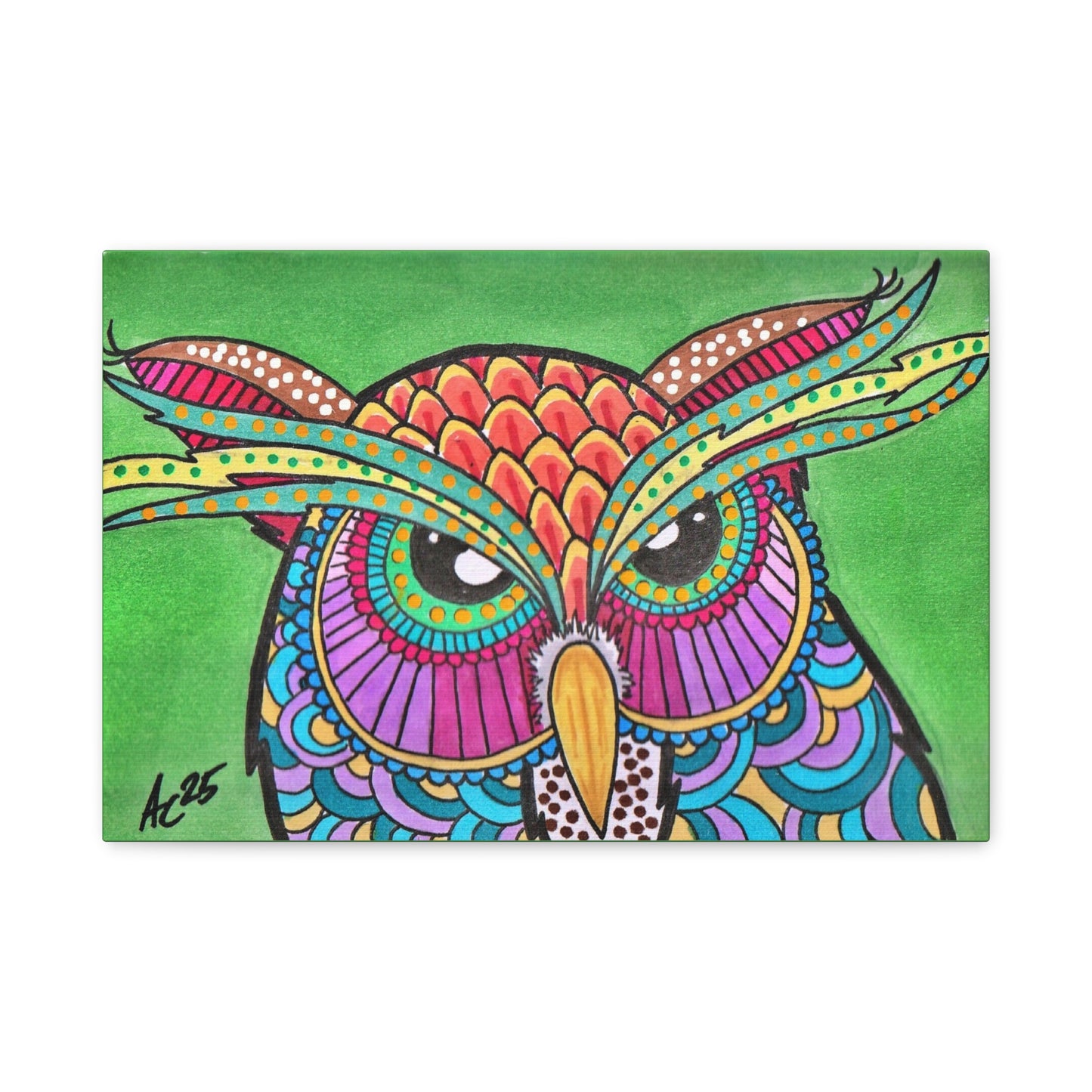 Pattern Perch - Barnyard Oddities - Canvas Print