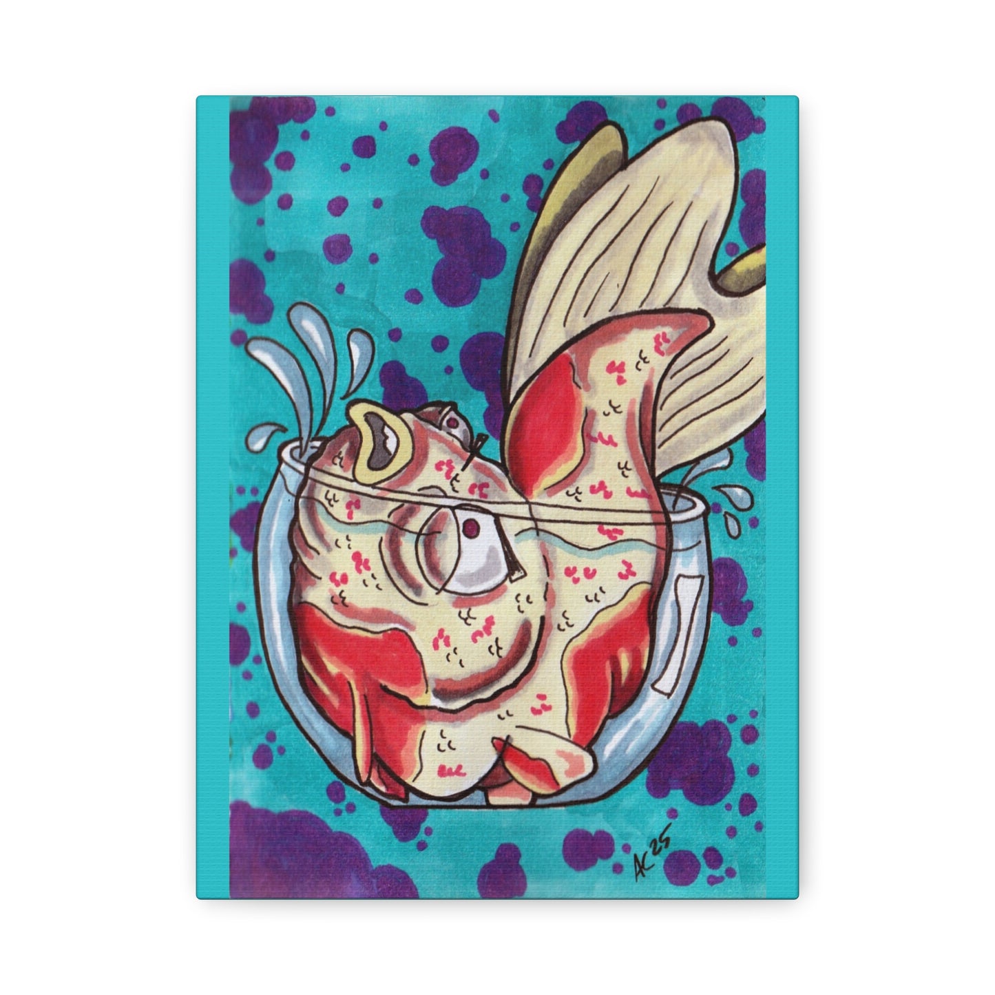 Splash of Ego - Whimsy & Wonder- Canvas Print