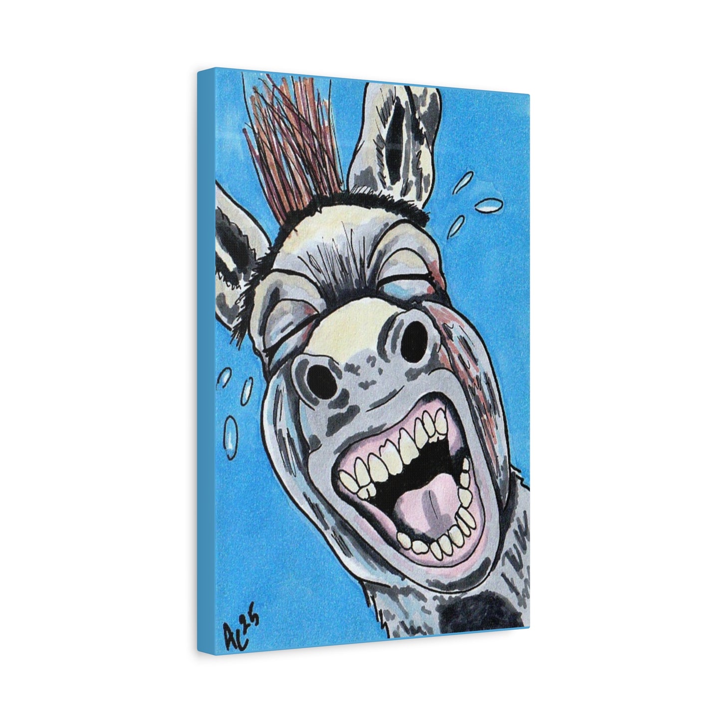 Bray Day - Barnyard Oddities - Canvas Print