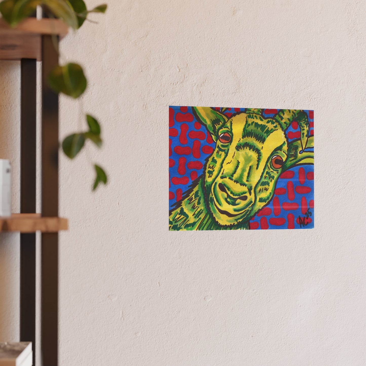 Chew on This -Farm Animal Series - Matte Poster