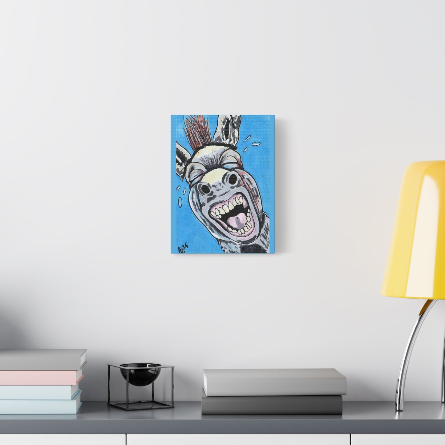 Bray Day - Barnyard Oddities - Canvas Print