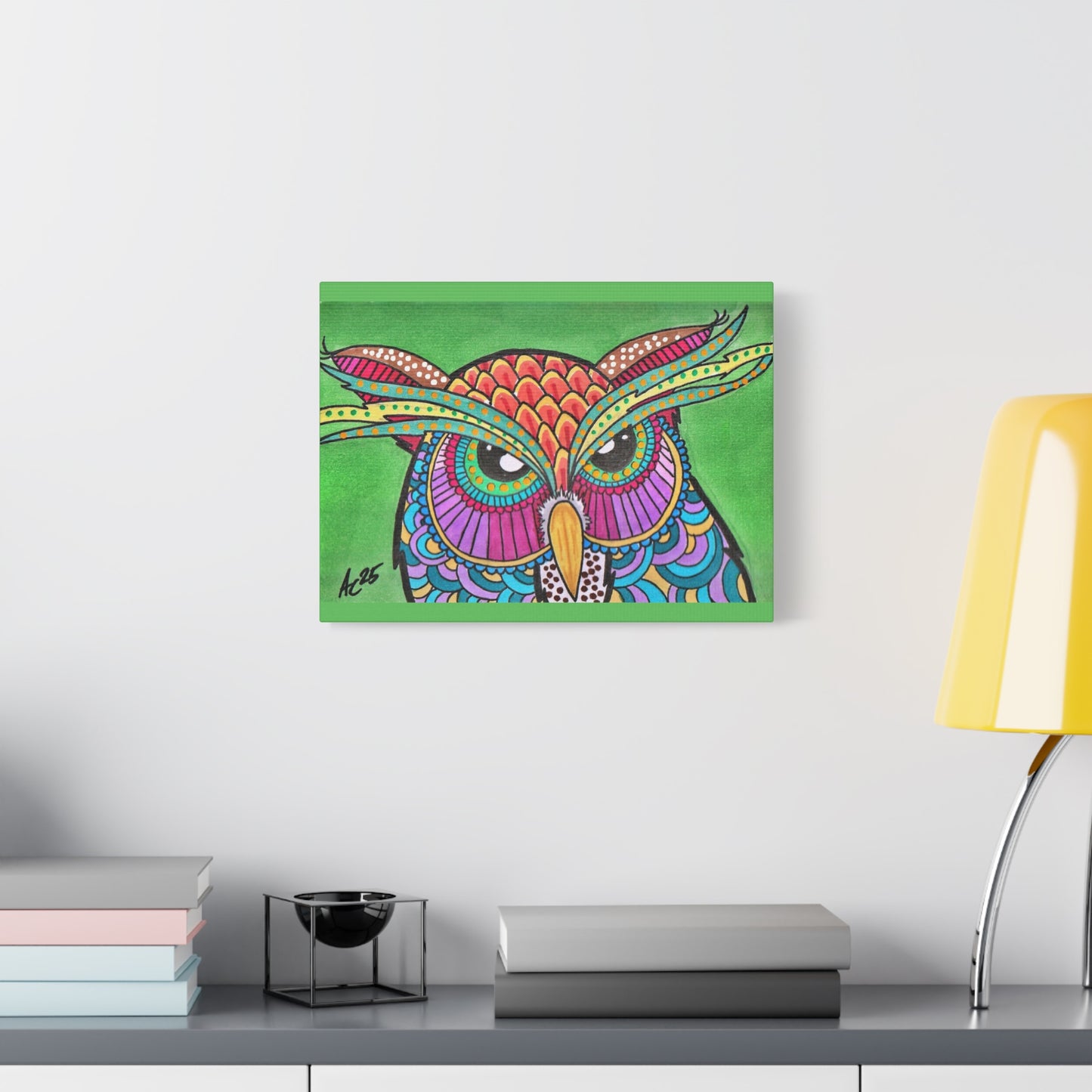 Pattern Perch - Barnyard Oddities - Canvas Print