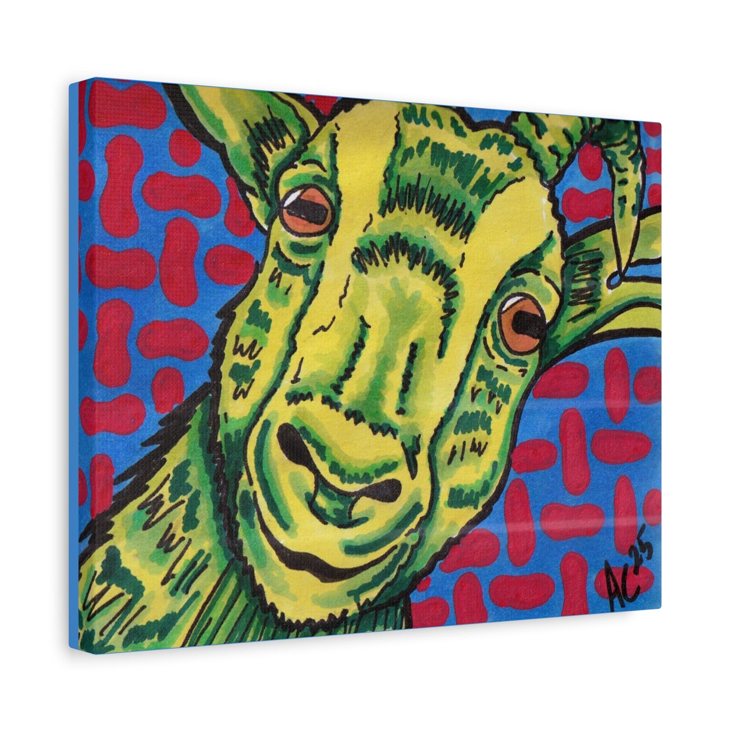 Chew on This - Farm Animal Series - Canvas Print