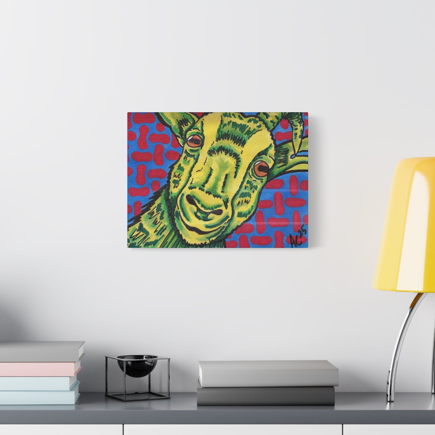 Chew on This - Farm Animal Series - Canvas Print