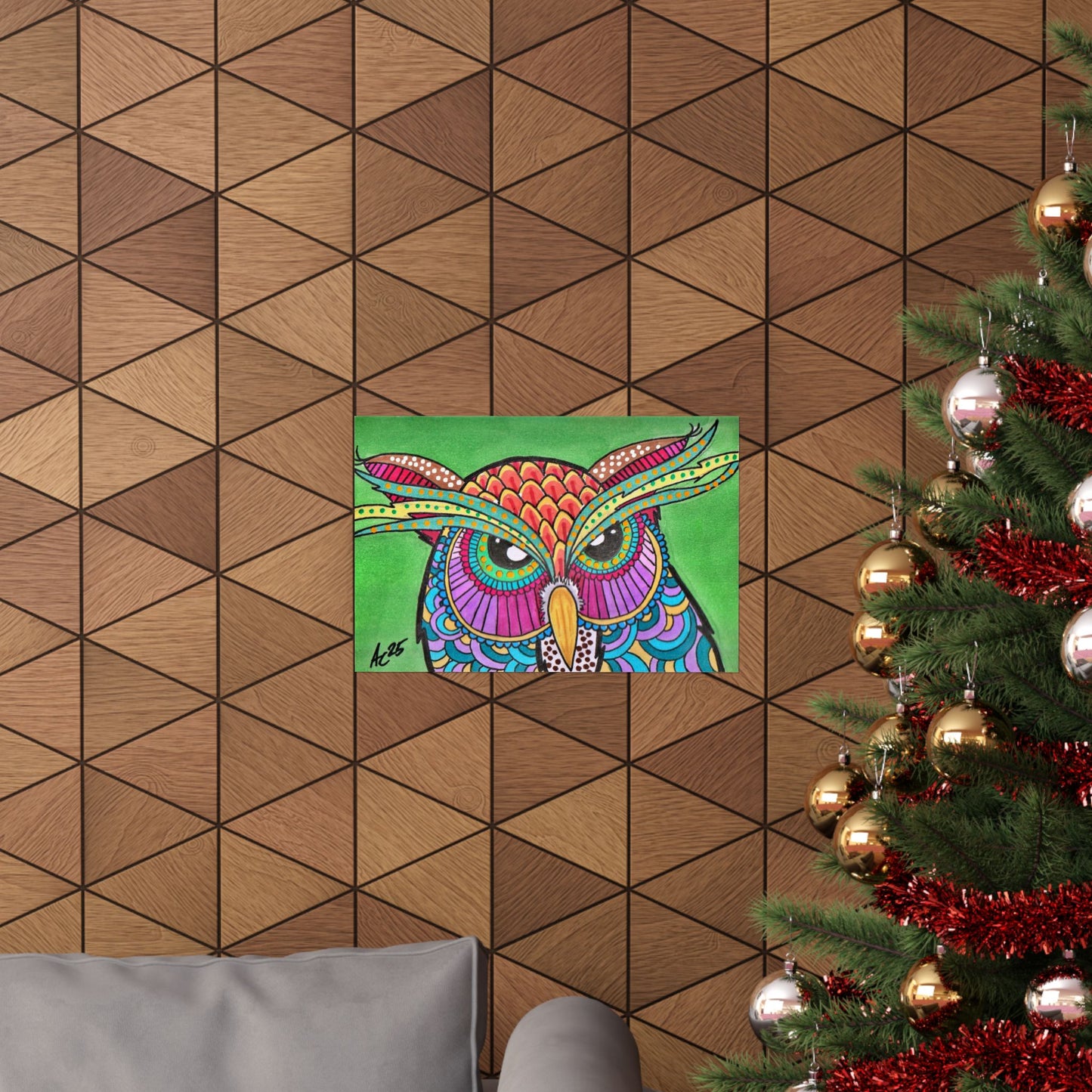 Pattern Perch - Barnyard Oddities - Matte Poster