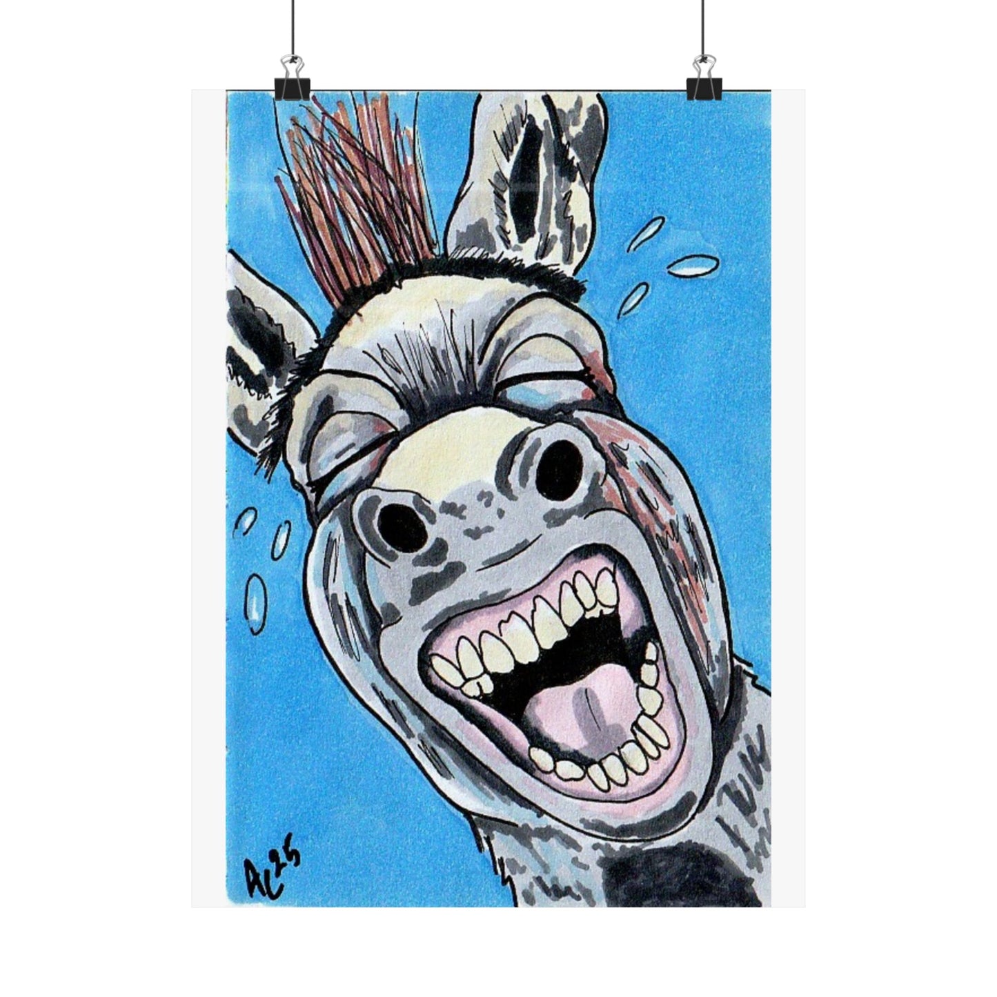 Bray Day - Barnyard Oddities - Matte Poster