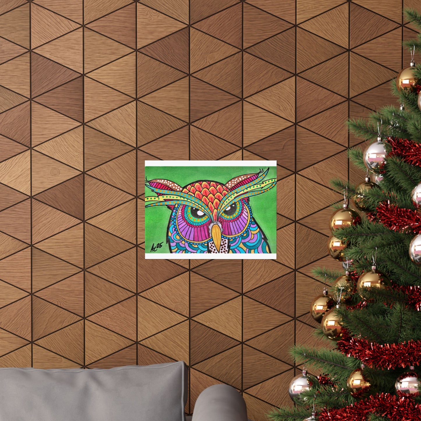 Pattern Perch - Barnyard Oddities - Matte Poster