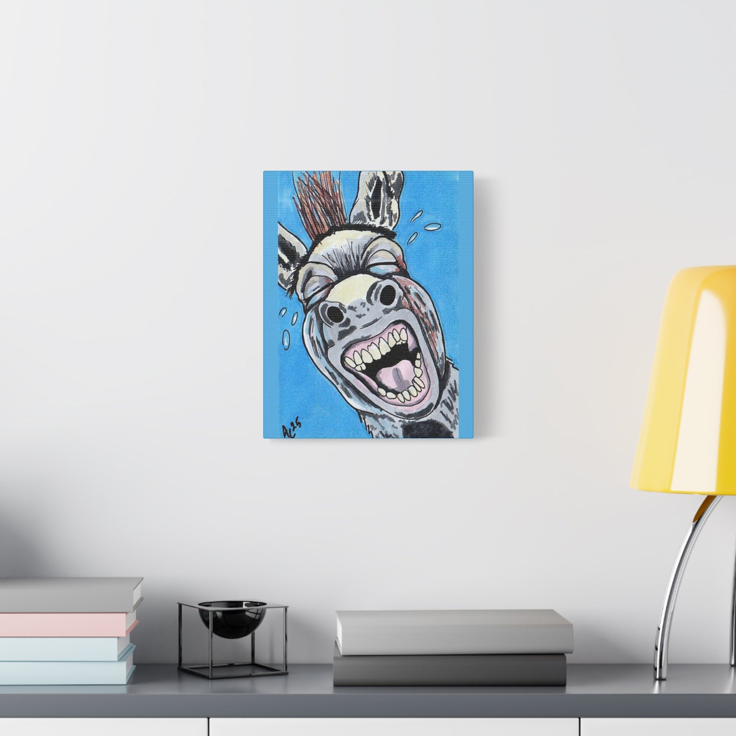 Bray Day - Barnyard Oddities - Canvas Print