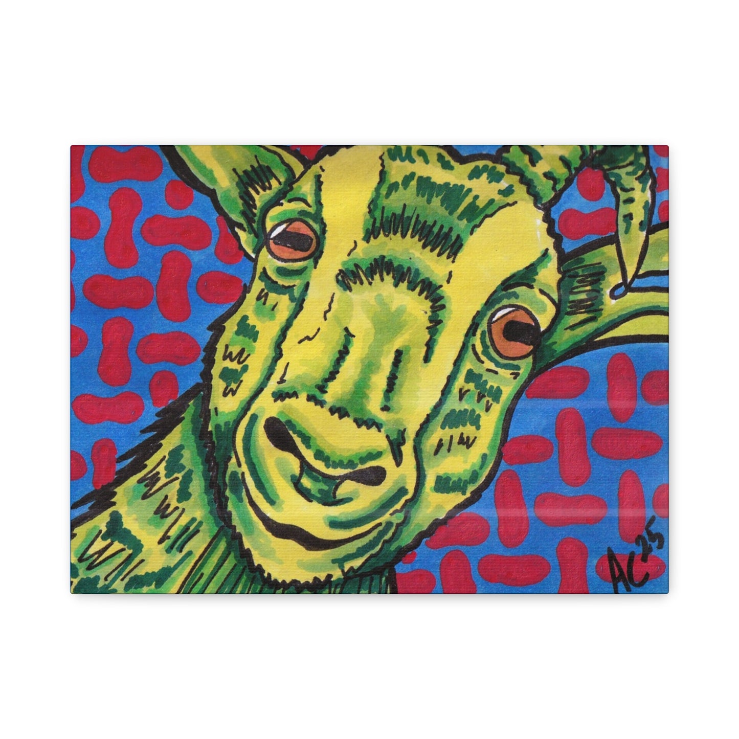 Chew on This - Farm Animal Series - Canvas Print