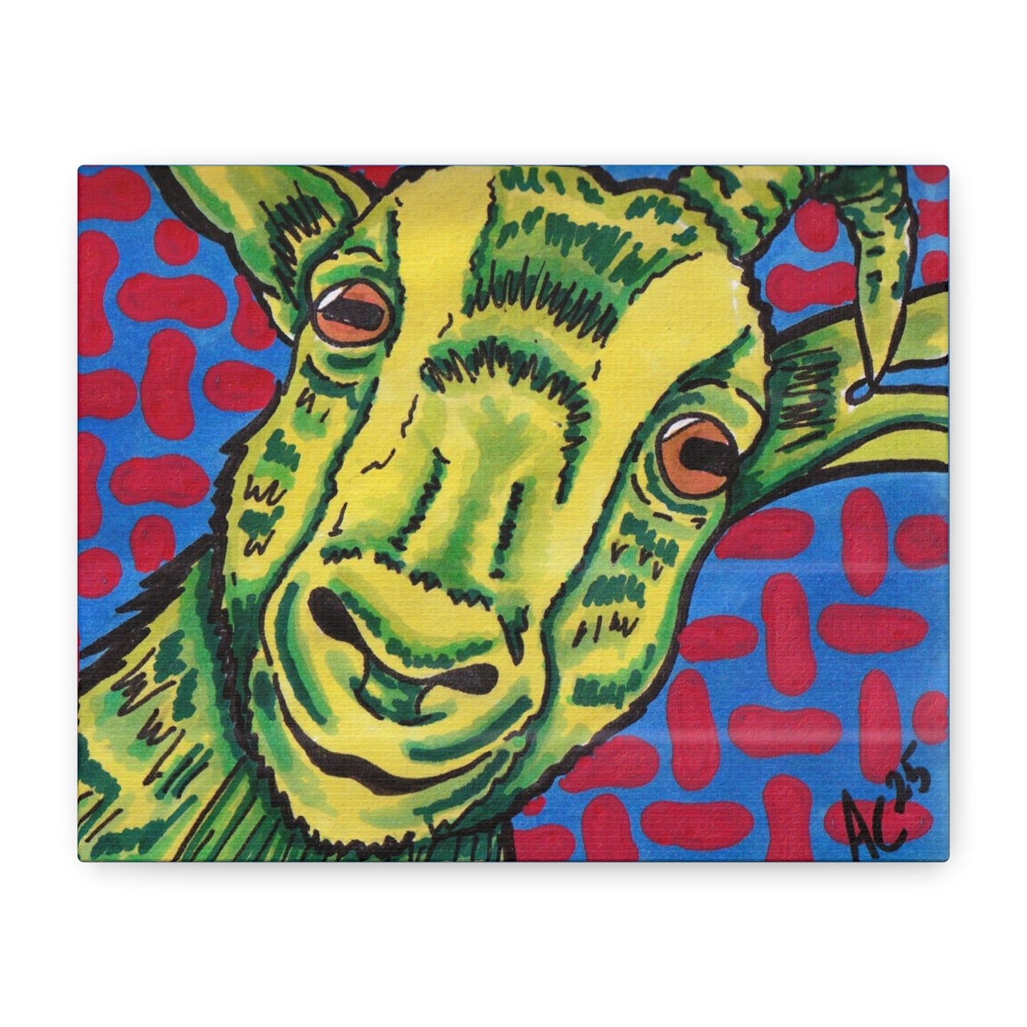 Chew on This - Farm Animal Series - Canvas Print