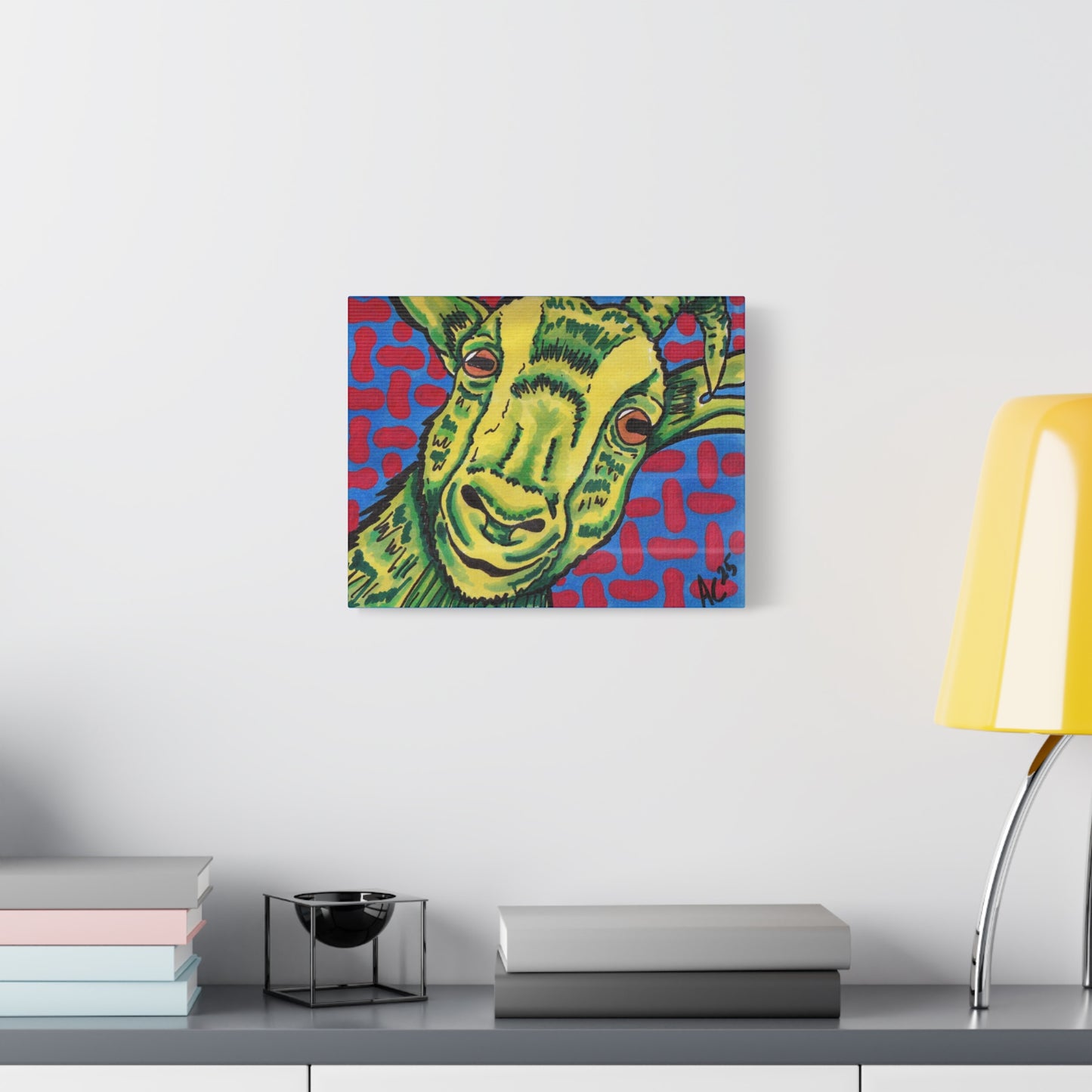 Chew on This - Farm Animal Series - Canvas Print