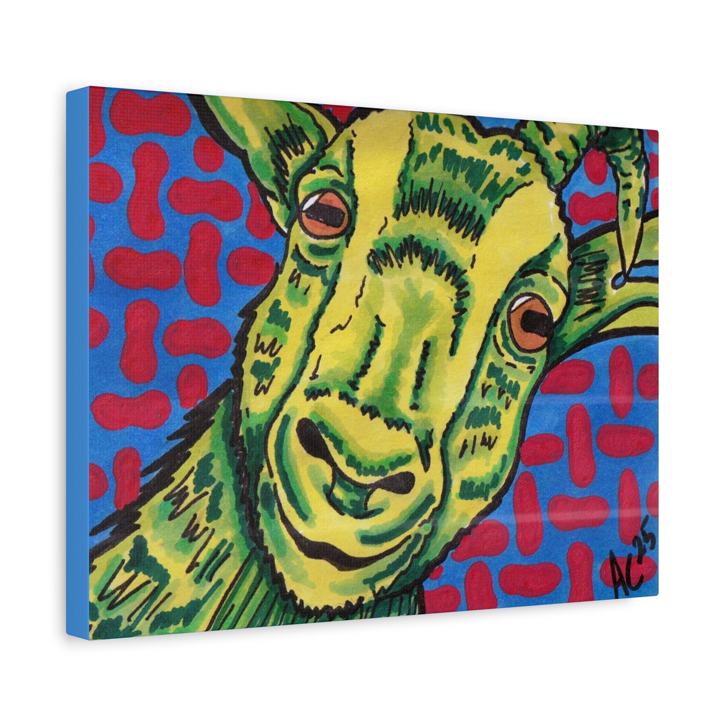 Chew on This - Farm Animal Series - Canvas Print