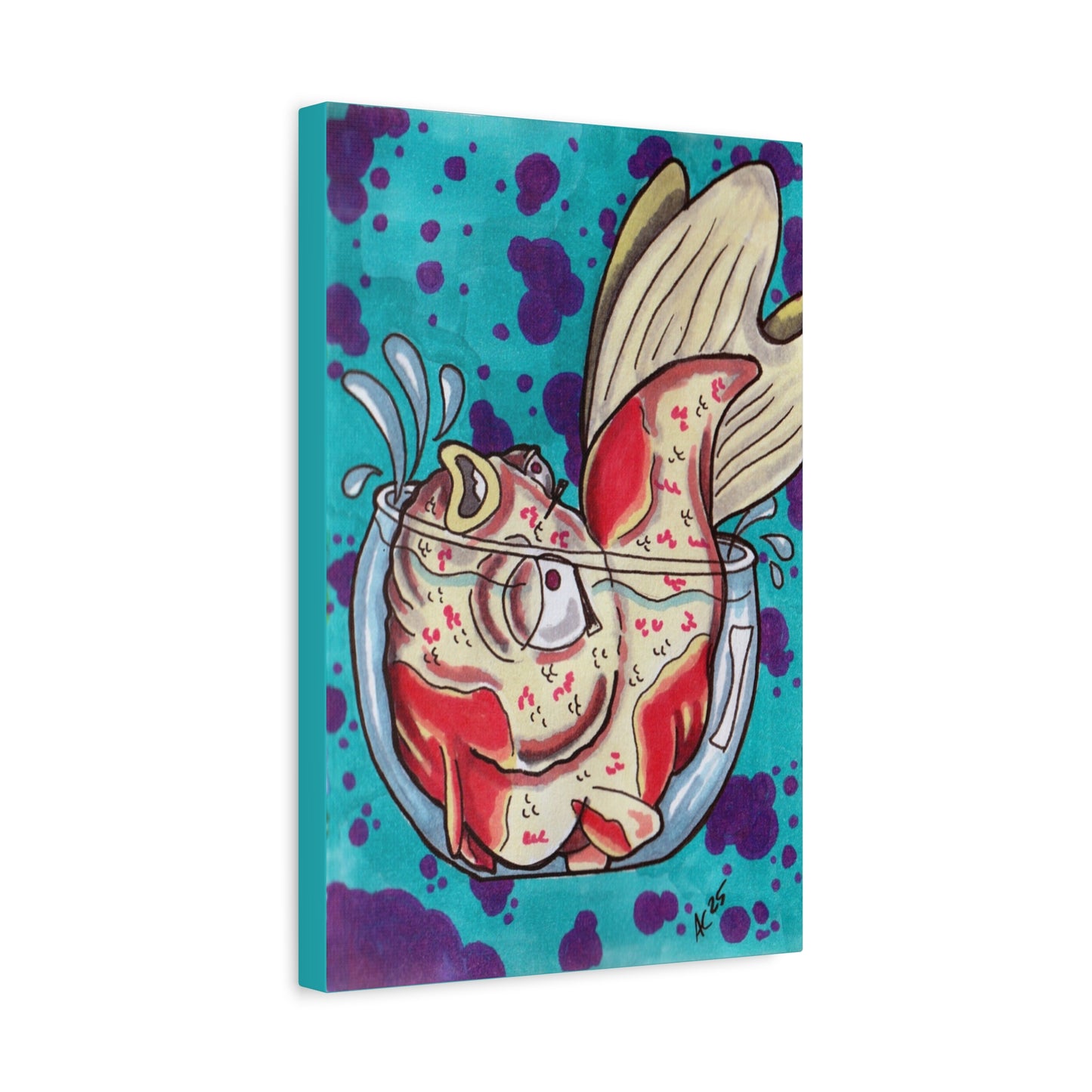Splash of Ego - Whimsy & Wonder- Canvas Print