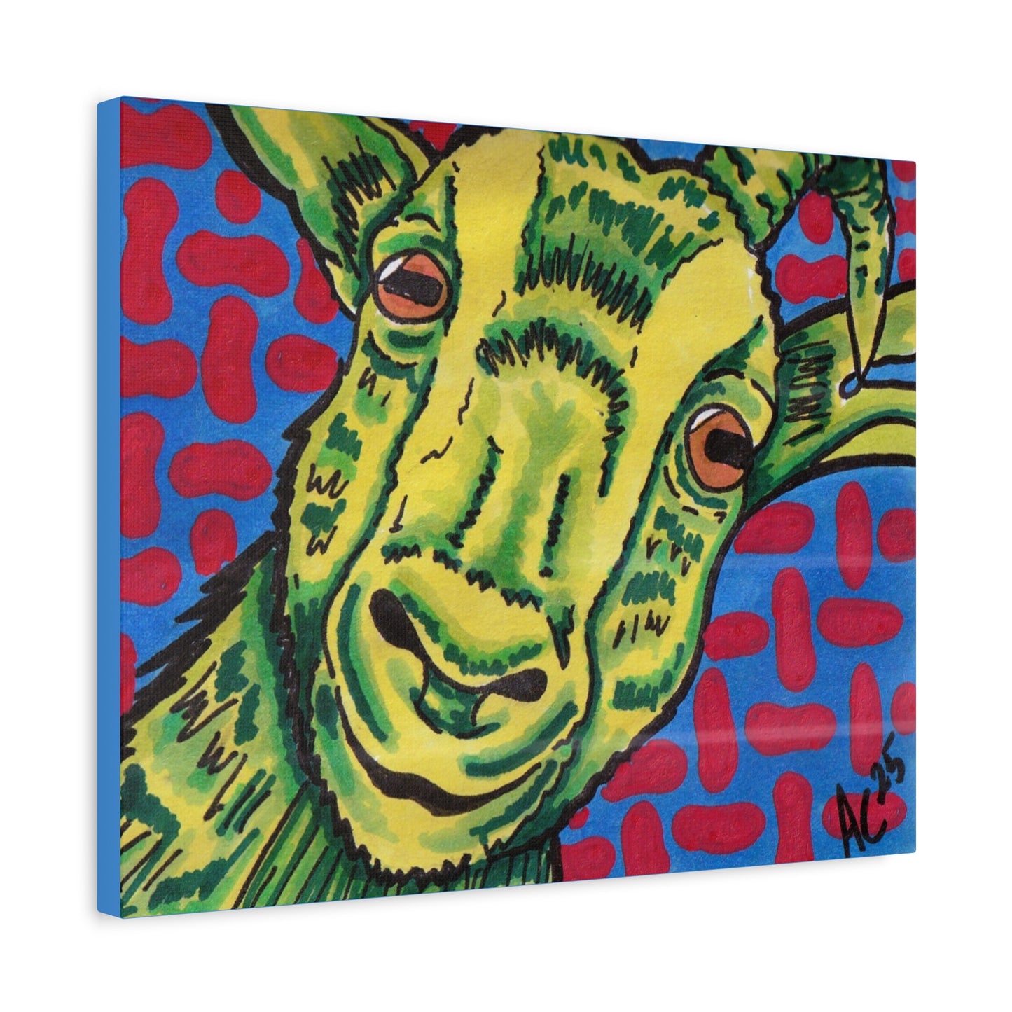 Chew on This - Farm Animal Series - Canvas Print