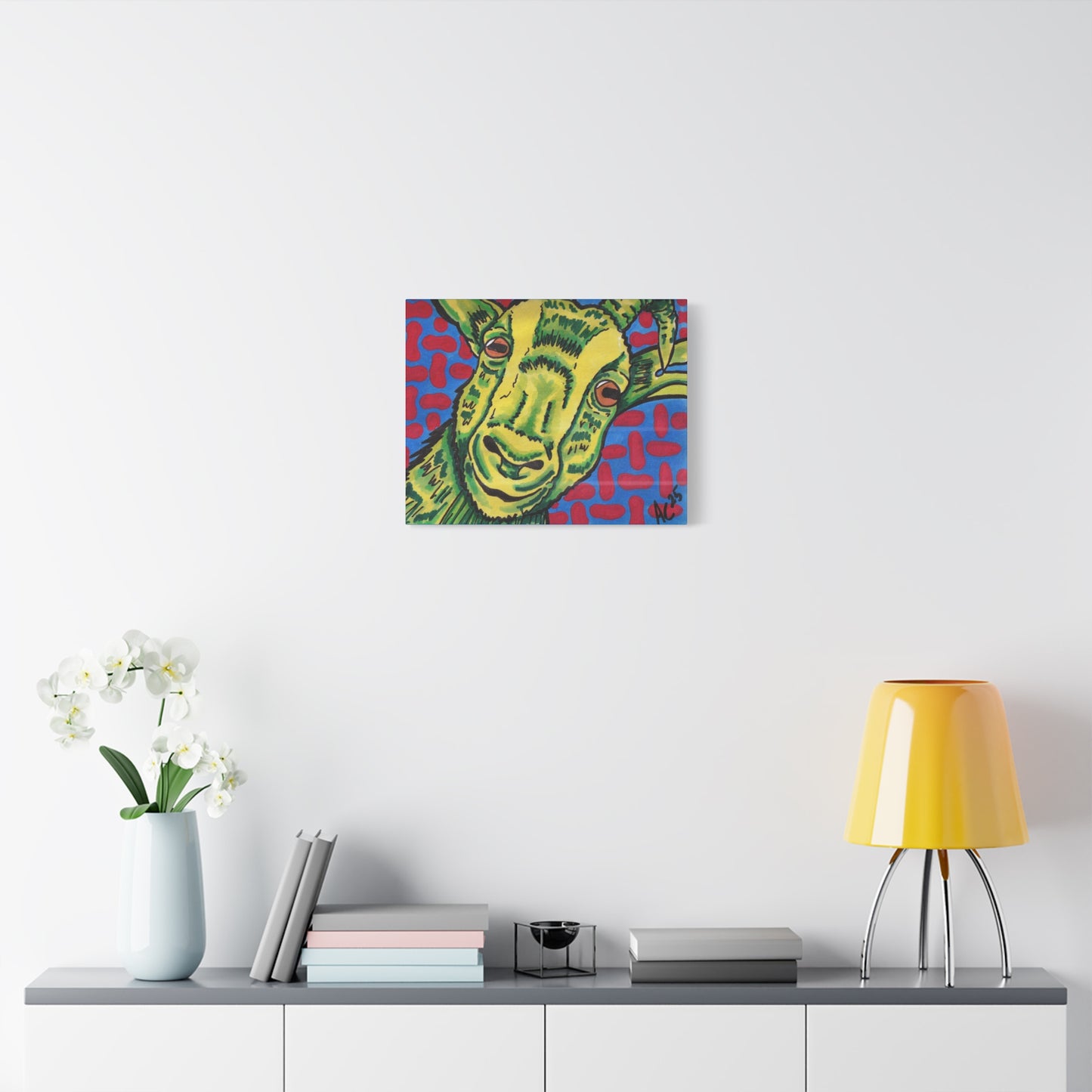 Chew on This - Farm Animal Series - Canvas Print