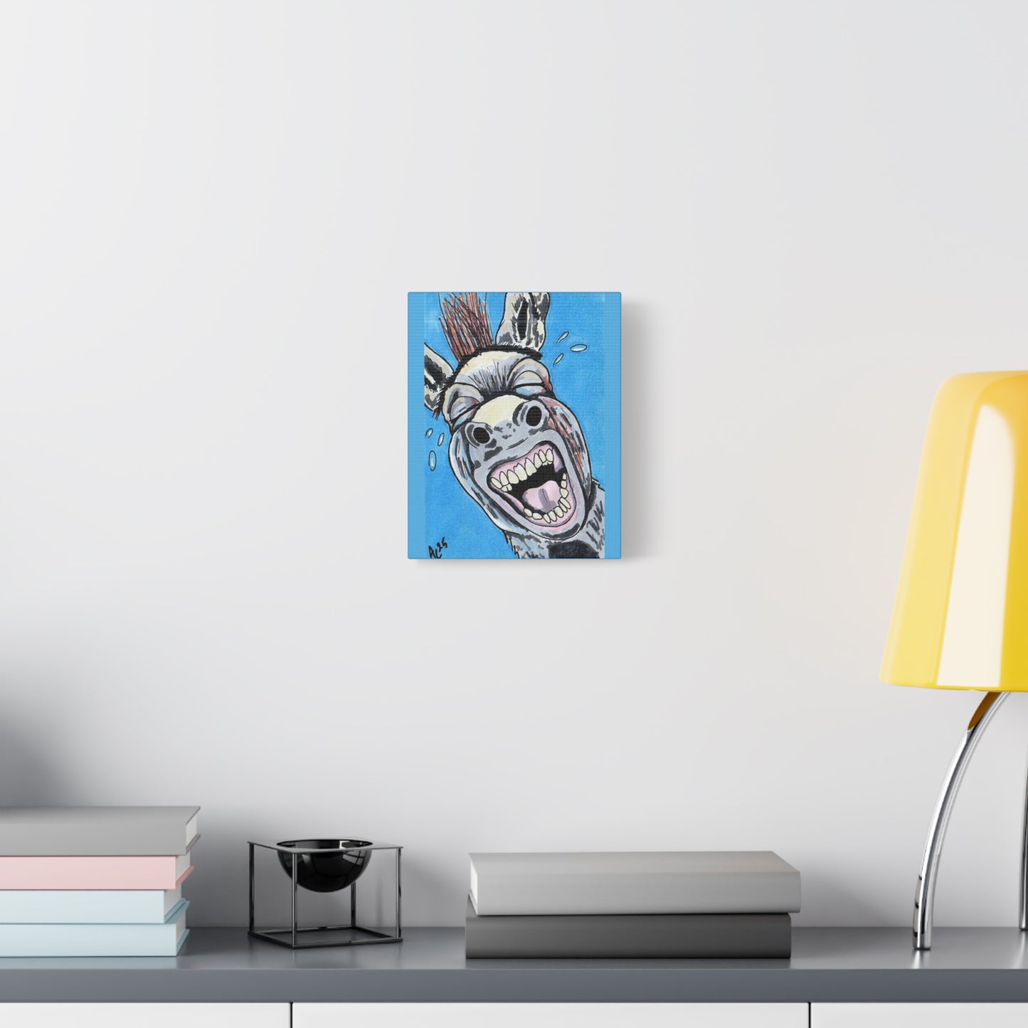 Bray Day - Barnyard Oddities - Canvas Print