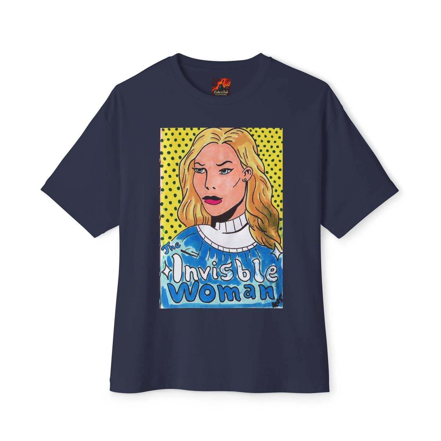 Oversized Tee - Comic Book Pop Art Retro Vibes