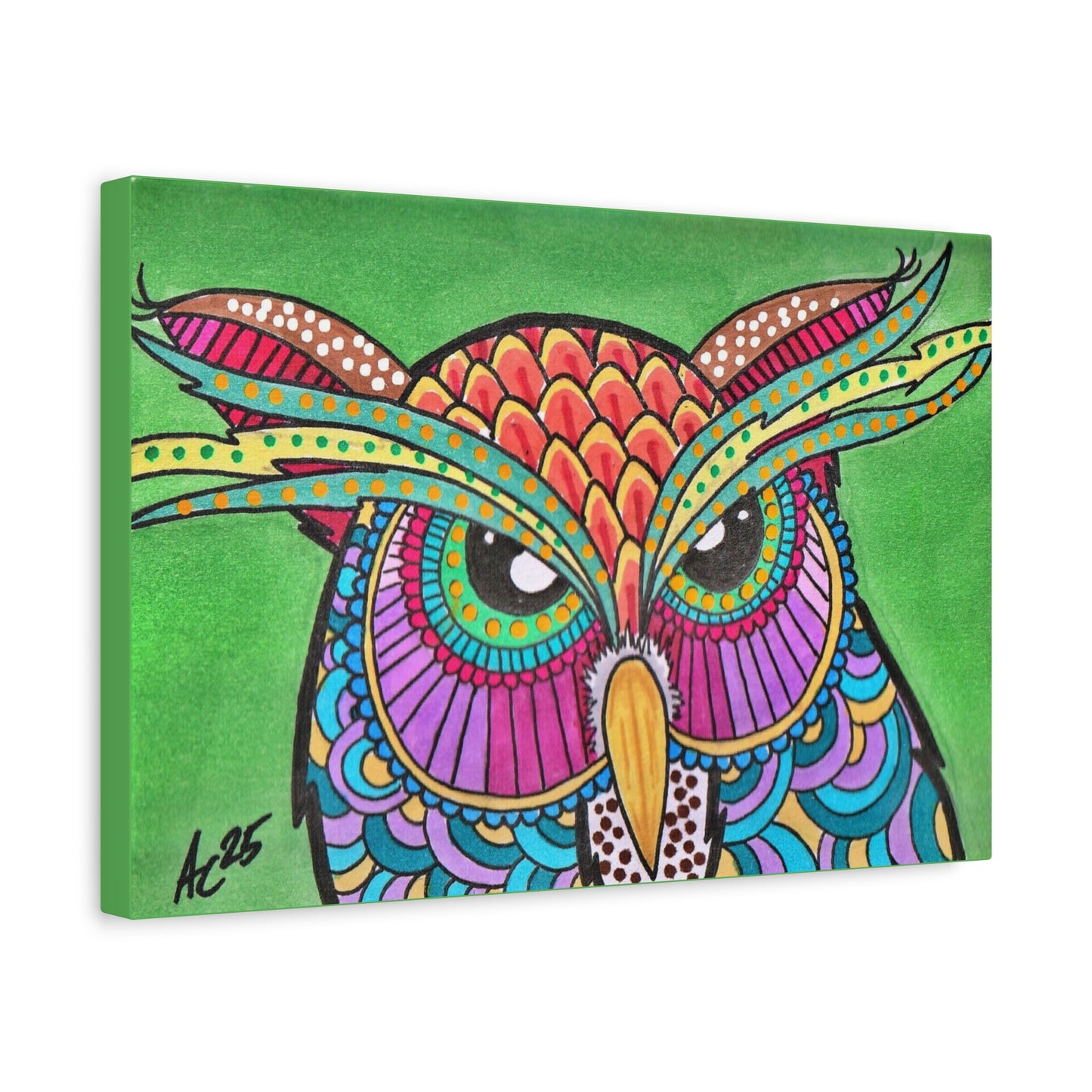 Pattern Perch - Barnyard Oddities - Canvas Print