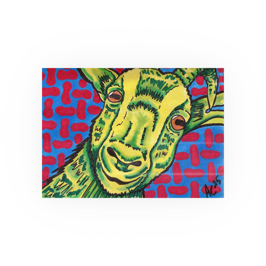 Chew on This -Farm Animal Series - Matte Poster