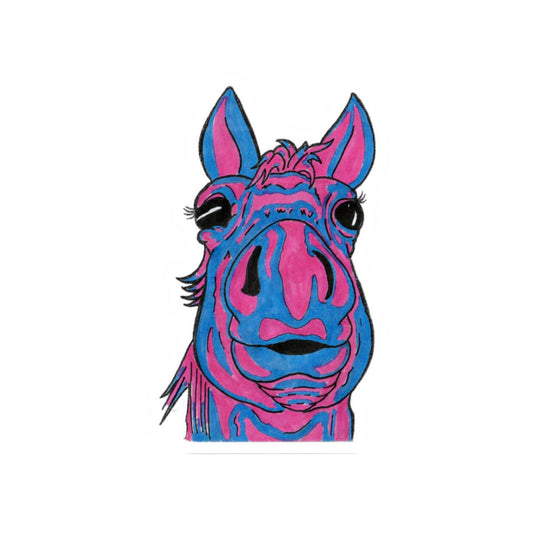 Stickers - Colorful Horse Pop-art Surrealist Design