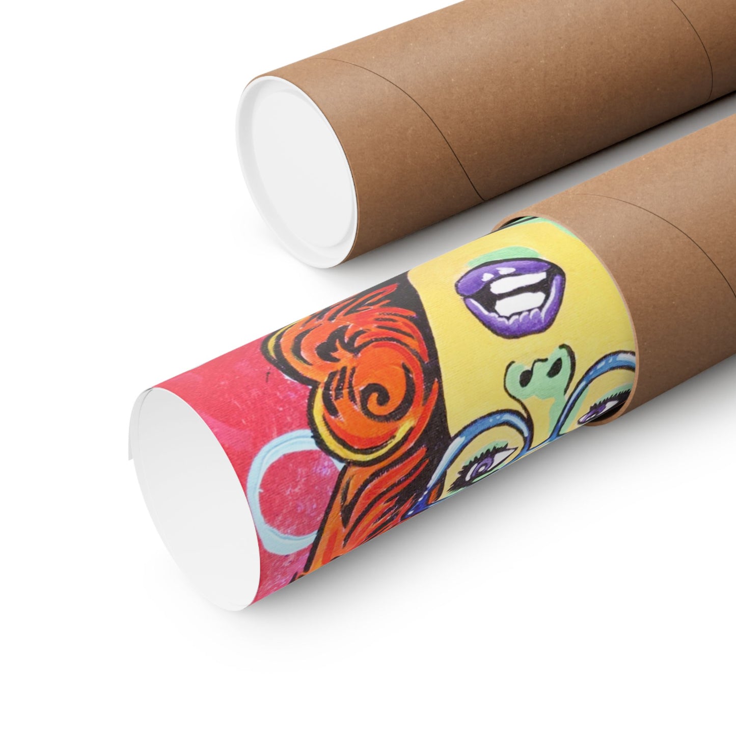 Retro Pop-Art Matte Poster — Vibrant Colorful Wall Art