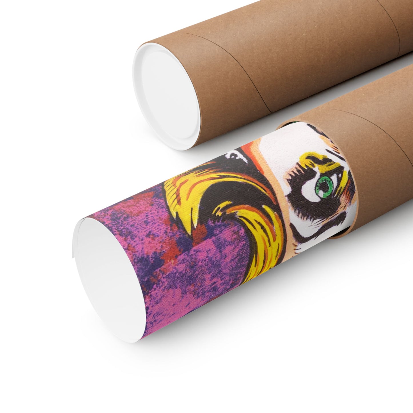 Retro Comic Horizontal Matte Poster — Vintage Pop Art Wall Print