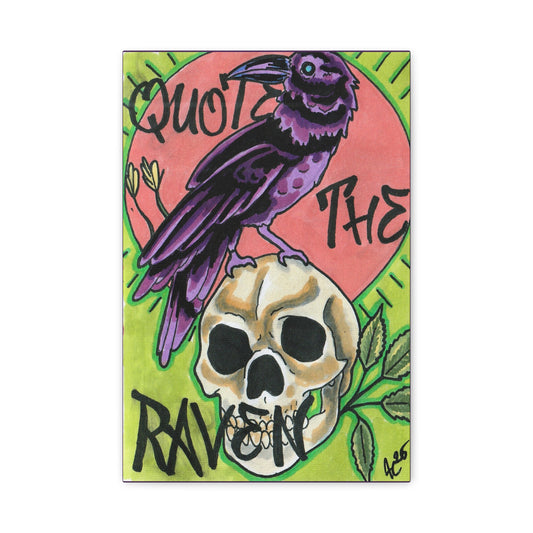 Quote The Raven - Lore & Lament - Canvas Print