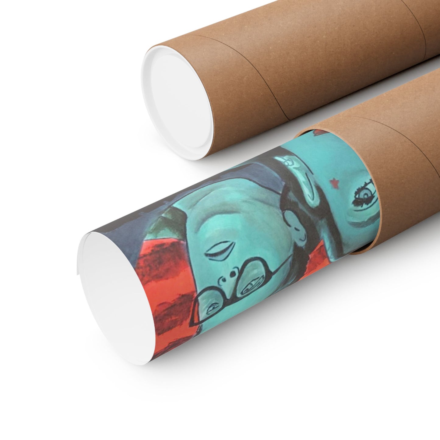 Stranger Things Comic Book Poster — Matte Horizontal Wall Art