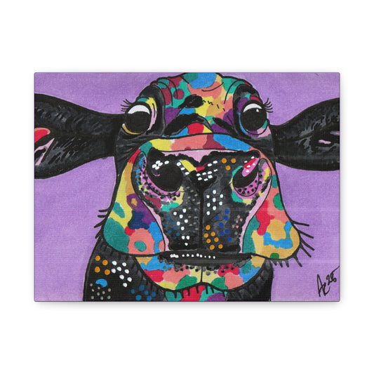 MooLissa - Farm Animal Series - Canvas Print