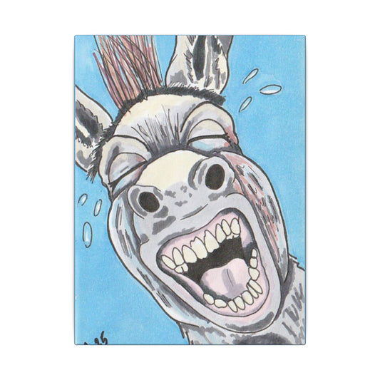 Canvas Print - Bray Day, Pop Surrealism, Farm Animal Art