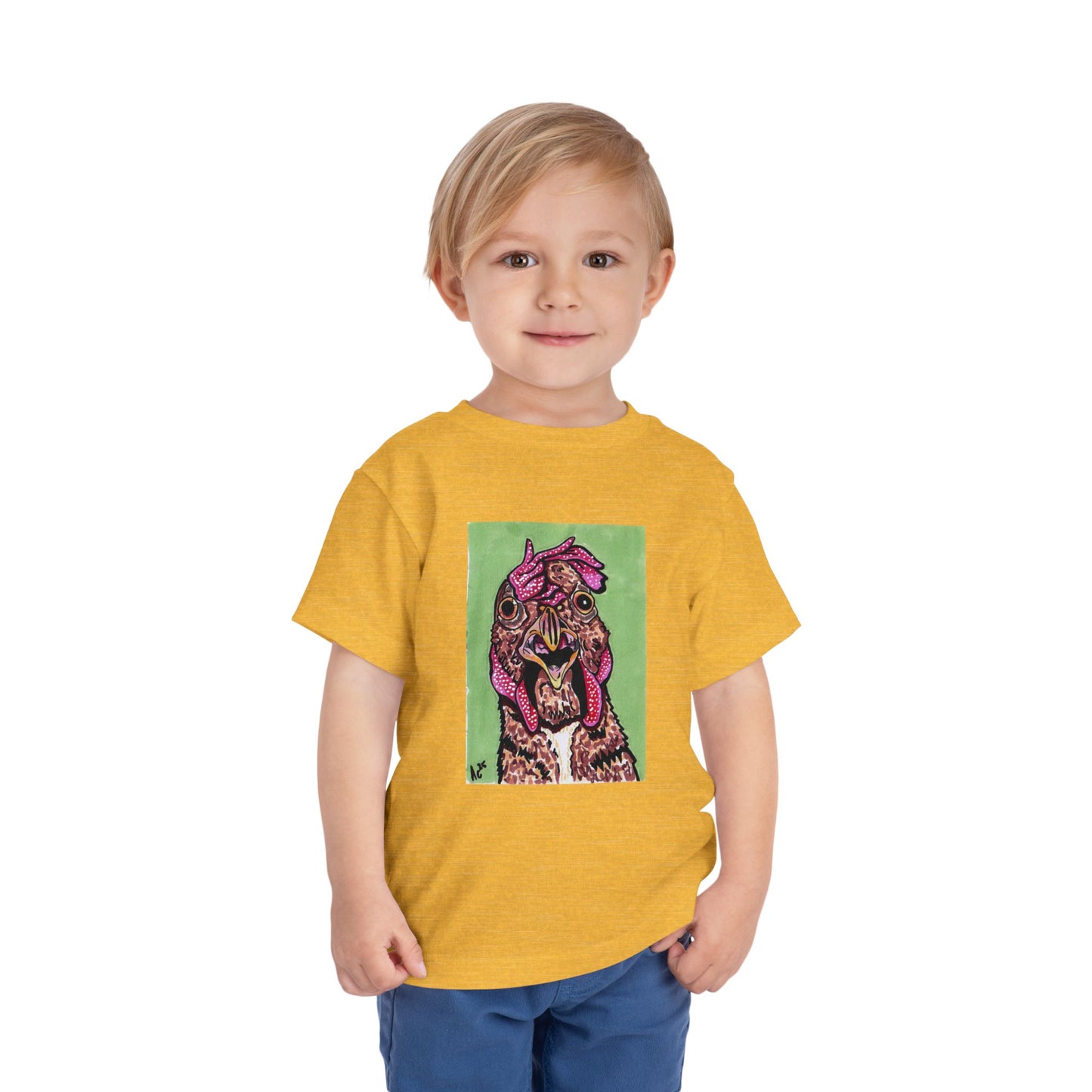 Toddler Tee: Hen-tastic Quirky Kids Funny T-shirt