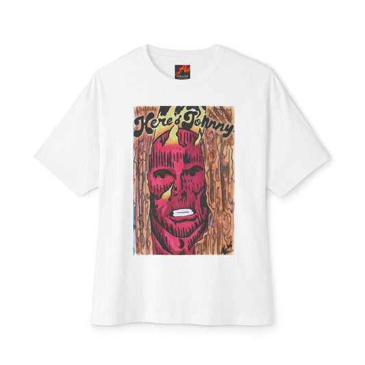 Oversized T-Shirt Comic Book Pop Culture Mashup The Shining