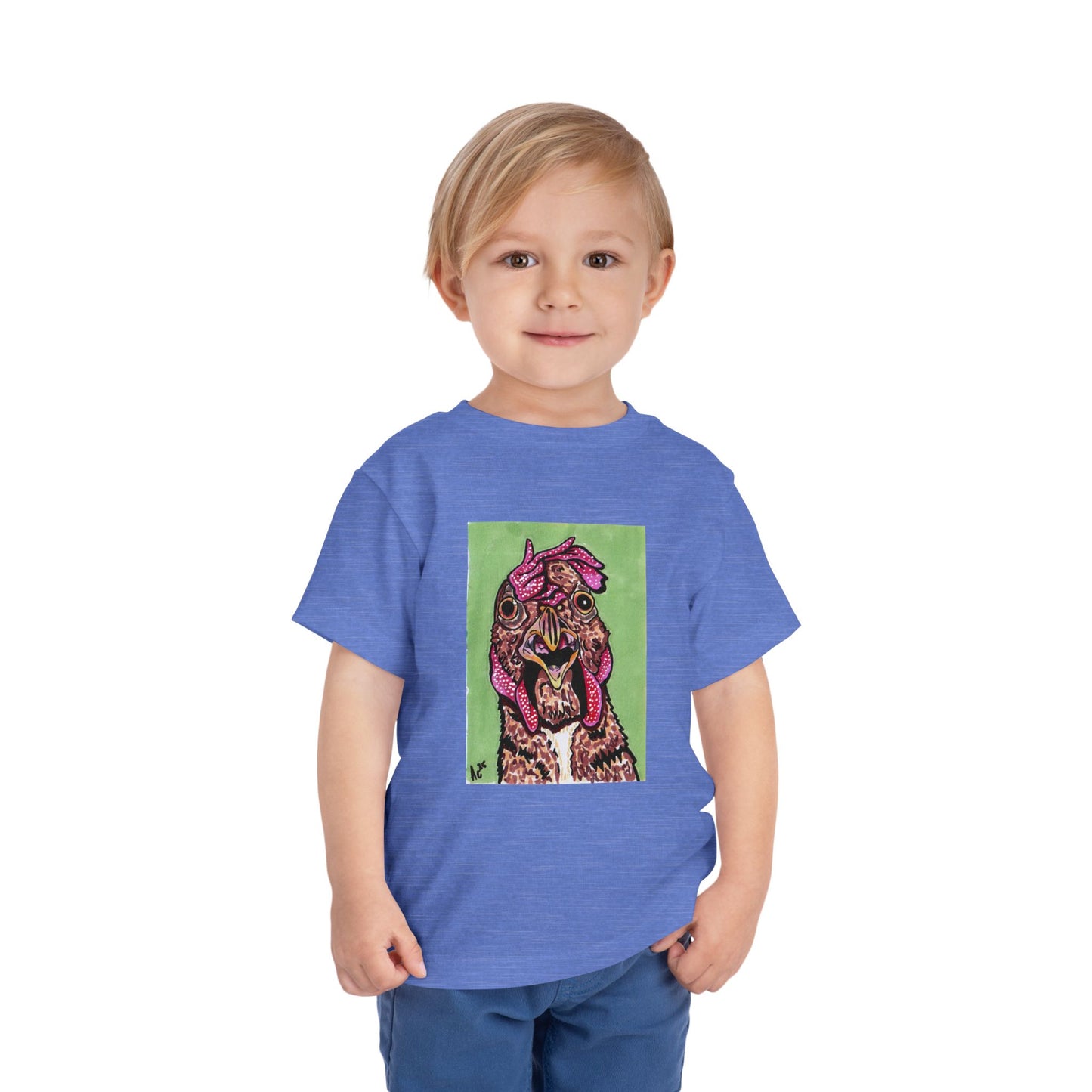 Toddler Tee: Hen-tastic Quirky Kids Funny T-shirt