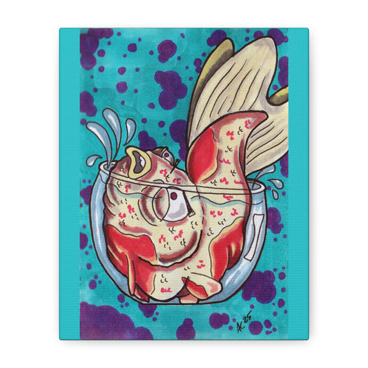 Splash of Ego - Whimsy & Wonder- Canvas Print