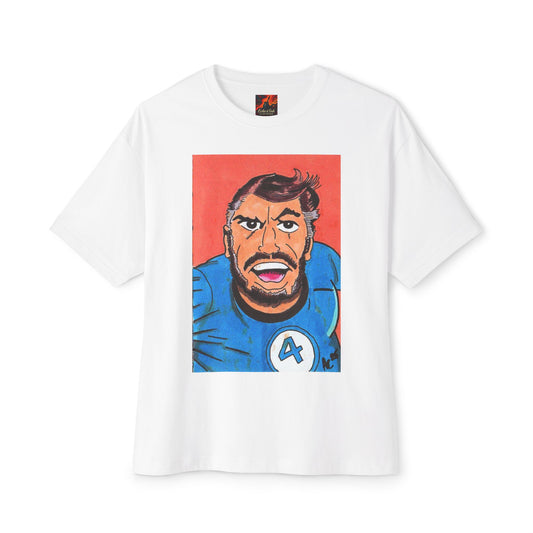 Oversized Tee Fantastic Four Pop Art Comic Book T-shirt