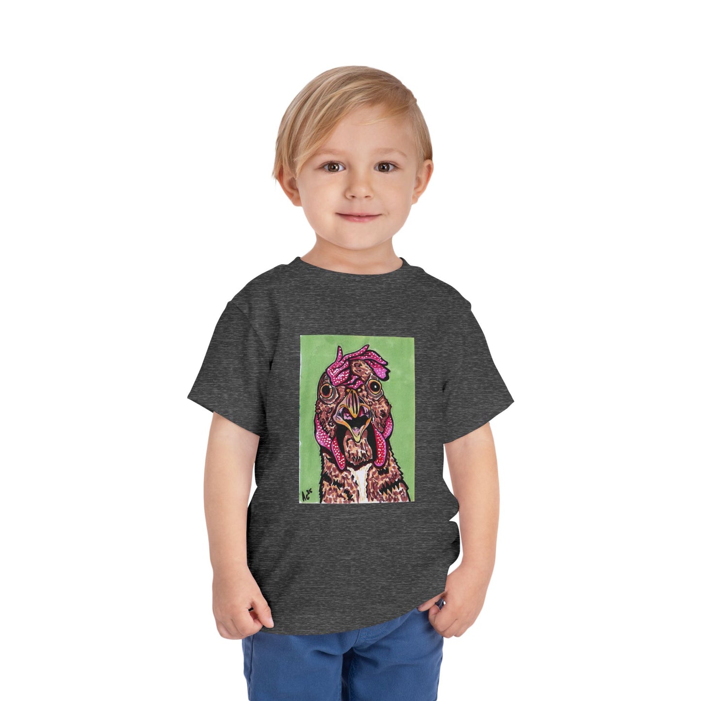 Toddler Tee: Hen-tastic Quirky Kids Funny T-shirt