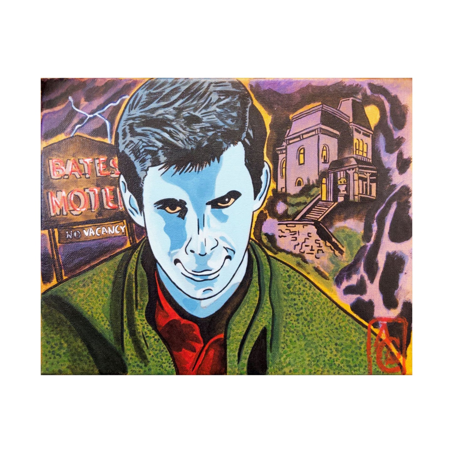 Bates Motel Pop‑Art Comic Matte Poster