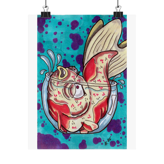 Splash of Ego - Whimsy & Wonder - Matte Poster
