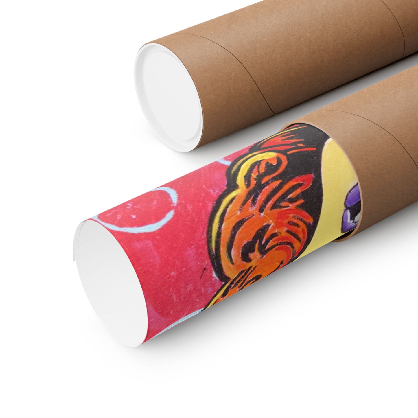 Retro Pop-Art Matte Poster — Vibrant Colorful Wall Art