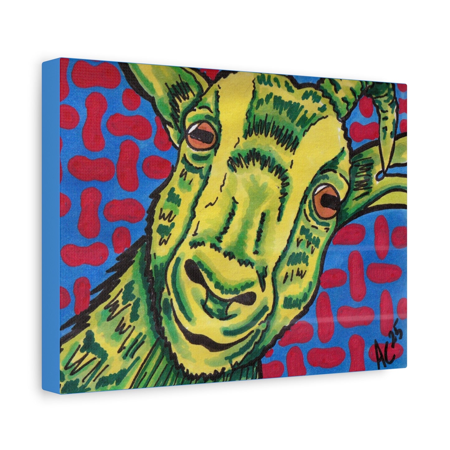 Chew on This - Farm Animal Series - Canvas Print