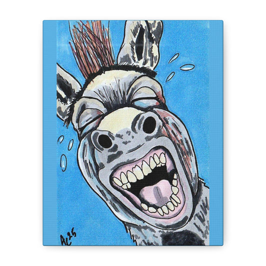 Bray Day - Barnyard Oddities - Canvas Print