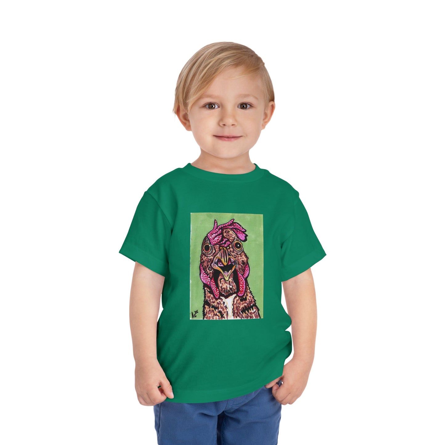 Toddler Tee: Hen-tastic Quirky Kids Funny T-shirt