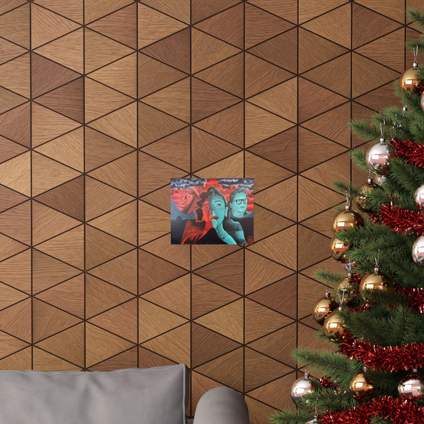 Stranger Things Comic Book Poster — Matte Horizontal Wall Art