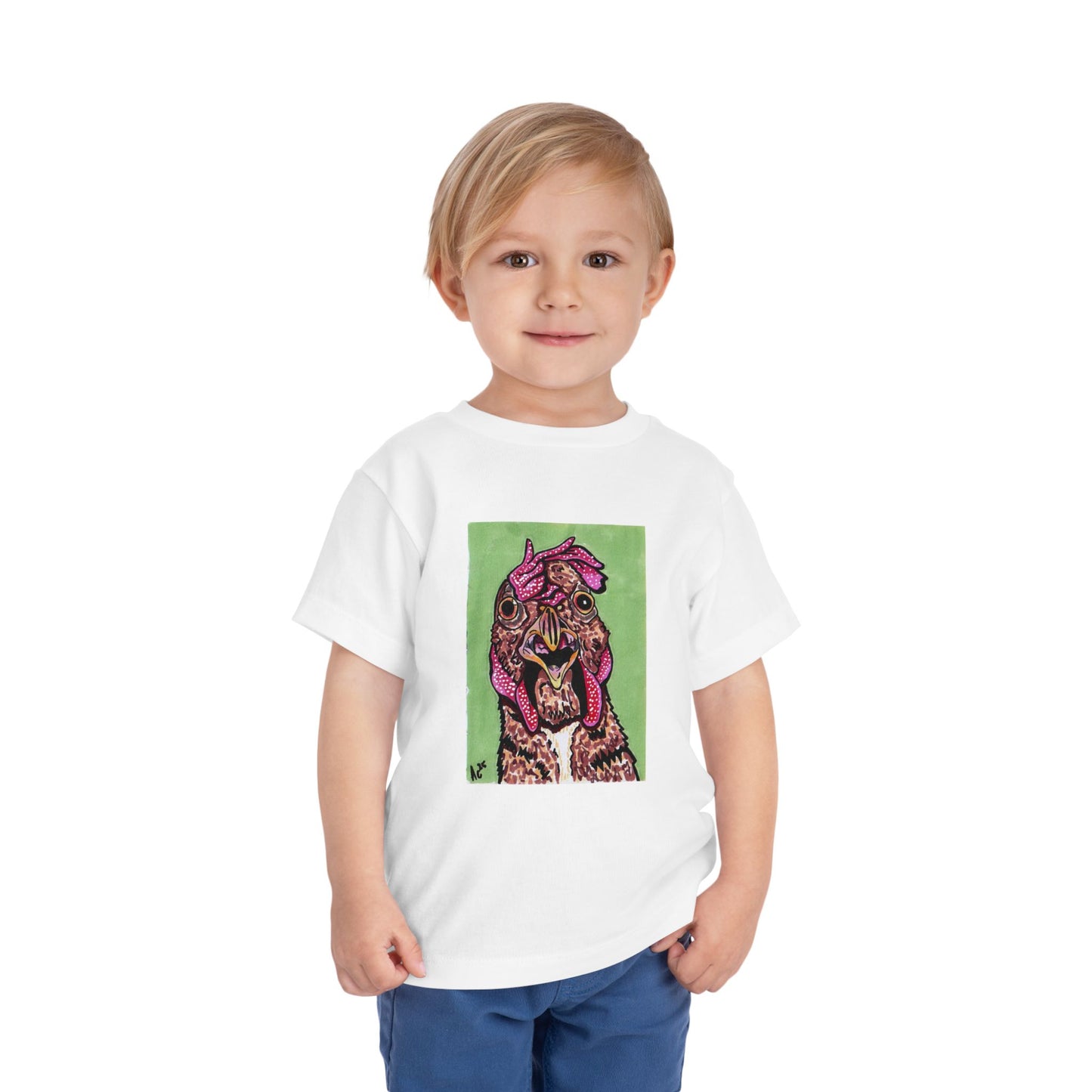 Toddler Tee: Hen-tastic Quirky Kids Funny T-shirt