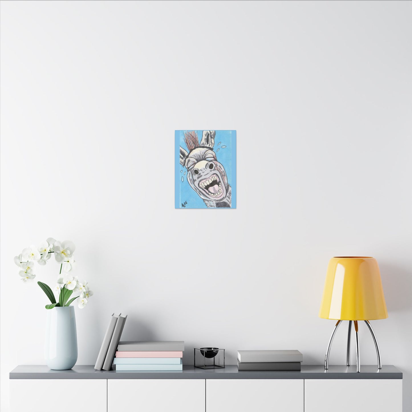 Canvas Print - Bray Day, Pop Surrealism, Farm Animal Art